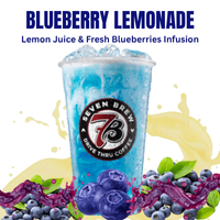 Lemonades 9 7 Brew Blue Raspberry Lemonade — candy-bright blue raspberry with a clean lemon finish.