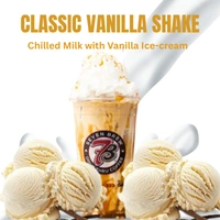 Shakes 12 7 Brew Classic Vanilla Shake with creamy vanilla ice-cream base.