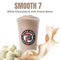 7 Brew Smooth 7 Original – creamy Irish cream and vanilla breve coffee drink.
